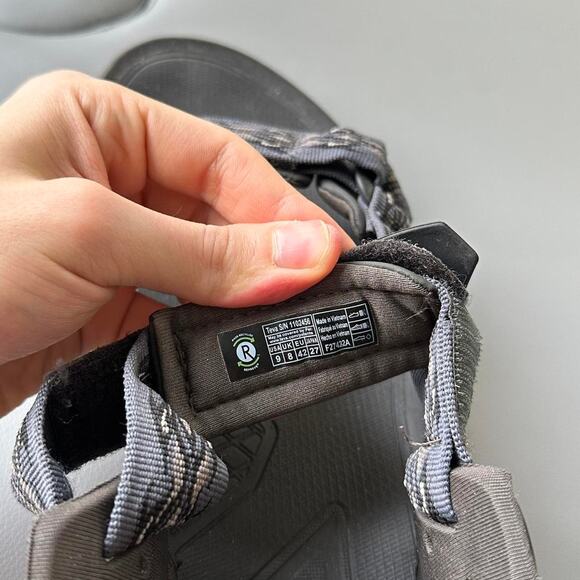 Grey Navy Teva Terra Fi 5 Tactical Utility Hiking Strap Sandals main image 6